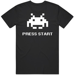 Space Invaders Atari Video Game Unisex Black T Shirt Space Invaders Atari Video Game Unisex Black T Shirt