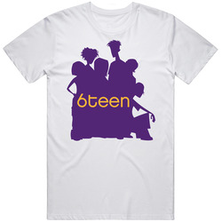 6teen Tv Show Unisex White T Shirt 6teen Tv Show Unisex White T Shirt