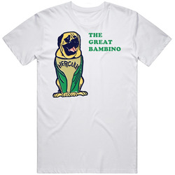?the Great Bambino The Sandlot Hercules Baseball Movie Fan Unisex White T Shirt ?the Great Bambino The Sandlot Hercules Baseball Movie Fan Unisex White T Shirt