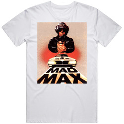 Mad Max Classic Old School Movie Unisex White T Shirt Mad Max Classic Old School Movie Unisex White T Shirt