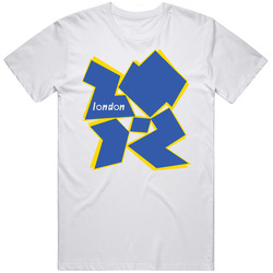 London 2012 Olympic Summer Games Unisex White T Shirt London 2012 Olympic Summer Games Unisex White T Shirt