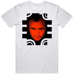 Phil Collins No Jacket Required Unisex White T Shirt Phil Collins No Jacket Required Unisex White T Shirt
