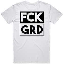 Fck Grd Grenada Funny Graphic Patriotic Unisex White T Shirt Fck Grd Grenada Funny Graphic Patriotic Unisex White T Shirt