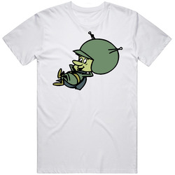 The Great Gazoo Cartoon Unisex White T Shirt The Great Gazoo Cartoon Unisex White T Shirt