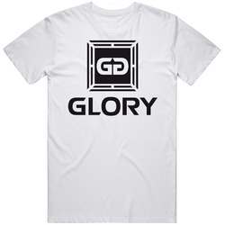 Glory Kickboxing Unisex White T Shirt Glory Kickboxing Unisex White T Shirt