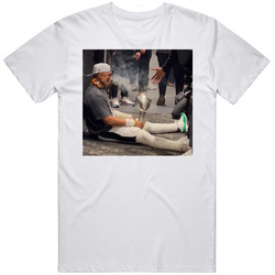 Jalen Hurts Cigar Championship Trophy Unisex White T Shirt Jalen Hurts Cigar Championship Trophy Unisex White T Shirt
