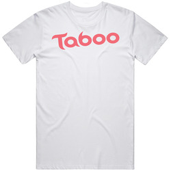 Taboo Board Game Logo Unisex White T Shirt Taboo Board Game Logo Unisex White T Shirt