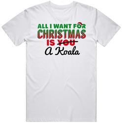 All I Want For Christmas Is A Koala Funny Cute Holiday Gift Unisex White T Shirt All I Want For Christmas Is A Koala Funny Cute Holiday Gift Unisex White T Shirt