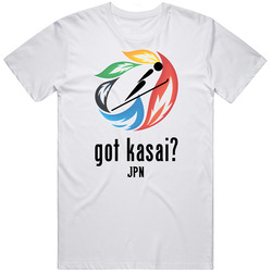 Noriaki Kasai Jpn Sochi Ski Jumping Unisex White T Shirt Noriaki Kasai Jpn Sochi Ski Jumping Unisex White T Shirt