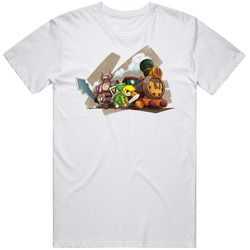 Zelda Spirit Tracks Video Game Unisex White T Shirt Zelda Spirit Tracks Video Game Unisex White T Shirt