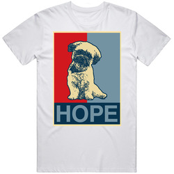 Havanese Custom Dog Breed Hope Parody Unisex White T Shirt Havanese Custom Dog Breed Hope Parody Unisex White T Shirt