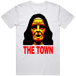 The Town Movie Nun Unisex White T Shirt