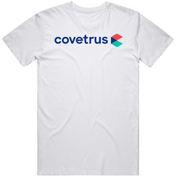 Covetrus Inc Nasdaq Company Logo Employee Fan Unisex White T Shirt Covetrus Inc Nasdaq Company Logo Employee Fan Unisex White T Shirt