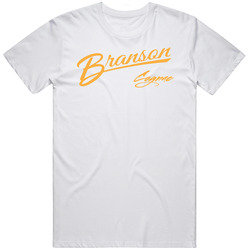 Branson 50 Cent Liquor Spirit Alcohol Lovers Unisex White T Shirt Branson 50 Cent Liquor Spirit Alcohol Lovers Unisex White T Shirt