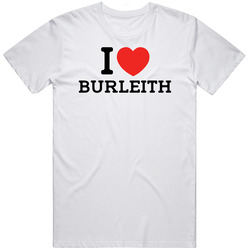 I Love Burleith Usa Unisex White T Shirt I Love Burleith Usa Unisex White T Shirt