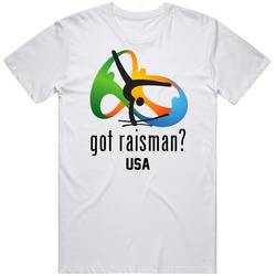 Got Aly Raisman Gymnastics Usa Olympic Team Unisex White T Shirt Got Aly Raisman Gymnastics Usa Olympic Team Unisex White T Shirt