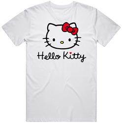 Hello Kitty Classic Unisex White T Shirt Hello Kitty Classic Unisex White T Shirt