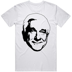 Lt Frank Drebin Leslie Nielsen Police Squad 80s Tv Show Character Fan Unisex White T Shirt Lt Frank Drebin Leslie Nielsen Police Squad 80s Tv Show Character Fan Unisex White T Shirt
