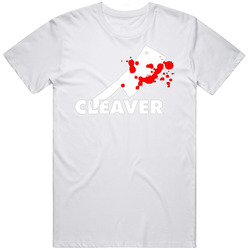 Cleaver Sopranos SANDRO.jpg Unisex White T Shirt Cleaver Sopranos SANDRO.jpg Unisex White T Shirt