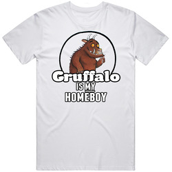 The Gruffalo Movie Animated Cartoon Unisex White T Shirt The Gruffalo Movie Animated Cartoon Unisex White T Shirt