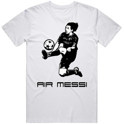 Air Lionel Messi Barcelona Soccer Unisex White T Shirt Air Lionel Messi Barcelona Soccer Unisex White T Shirt