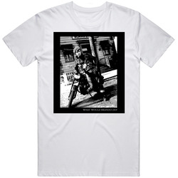 What would Brando do JOE Unisex White T Shirt What would Brando do JOE Unisex White T Shirt