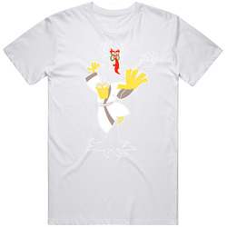 Samurai Jack Cartoon Classic Unisex White T Shirt
