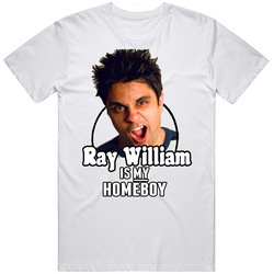 Ray William Johnson Is My Homeboy Unisex White T Shirt Ray William Johnson Is My Homeboy Unisex White T Shirt