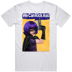 Kick Ass Movie Unisex White T Shirt Kick Ass Movie Unisex White T Shirt