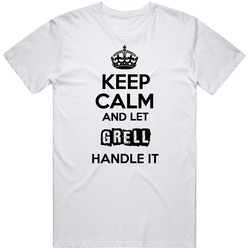 Keep Calm And Let Grell Handle It Unisex White T Shirt Keep Calm And Let Grell Handle It Unisex White T Shirt