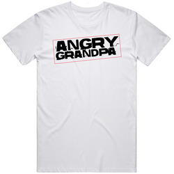 Angry Grandpa Trending Popular Youtube Personality Fan Unisex White T Shirt Angry Grandpa Trending Popular Youtube Personality Fan Unisex White T Shirt