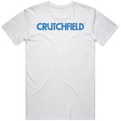 Crutchfield Sound Car Audio Sub Woofer Logo Unisex White T Shirt Crutchfield Sound Car Audio Sub Woofer Logo Unisex White T Shirt
