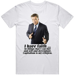 30 Rock Jack Alec Baldwin Unisex White T Shirt