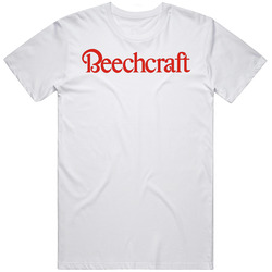 Beechcraft Retro Unisex White T Shirt Beechcraft Retro Unisex White T Shirt