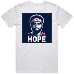 Caleb Williams Hope Unisex White T Shirt Caleb Williams Hope Unisex White T Shirt