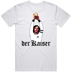 Franz Beckenbauer World Cup Unisex White T Shirt Franz Beckenbauer World Cup Unisex White T Shirt
