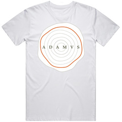 Adamvs California Winery Vineyard Wine Bottle Logo Fan Unisex White T Shirt