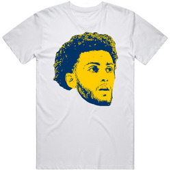 Markus Howard Marquette University College Basketball Player Big Head Fan Unisex White T Shirt Markus Howard Marquette University College Basketball Player Big Head Fan Unisex White T Shirt
