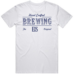 Eis Brewing Company Cool Personalized Beer Party Unisex White T Shirt Eis Brewing Company Cool Personalized Beer Party Unisex White T Shirt