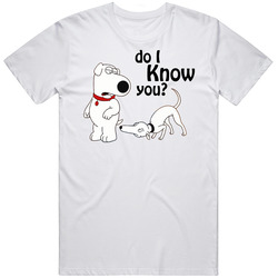 Family Guy Brian Funny Unisex White T Shirt Family Guy Brian Funny Unisex White T Shirt