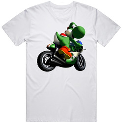 Super Mario Bros Yoshi Video Game Unisex White T Shirt Super Mario Bros Yoshi Video Game Unisex White T Shirt