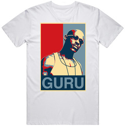 Guru Gang Starr Hope Unisex White T Shirt Guru Gang Starr Hope Unisex White T Shirt