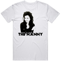 The Nanny Tv Show Fran Drescher Unisex White T Shirt The Nanny Tv Show Fran Drescher Unisex White T Shirt