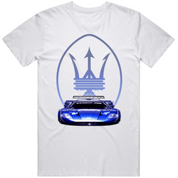 Maserati Joe Unisex White T Shirt Maserati Joe Unisex White T Shirt