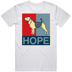 Beagle Custom Dog Breed Hope Parody Unisex White T Shirt Beagle Custom Dog Breed Hope Parody Unisex White T Shirt