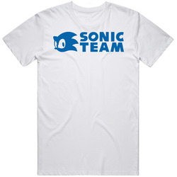 Sonic The Hedgehog Team Sonic Unisex White T Shirt Sonic The Hedgehog Team Sonic Unisex White T Shirt