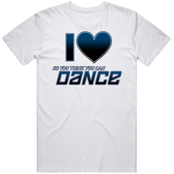 I Love Heart So You Think You Can Dance Tv Show Unisex White T Shirt I Love Heart So You Think You Can Dance Tv Show Unisex White T Shirt