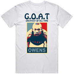 Greatest Goat Jesse Owens Olympics Sprinter Unisex White T Shirt