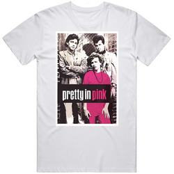 Pretty In Pink Movie 80s Unisex White T Shirt Pretty In Pink Movie 80s Unisex White T Shirt