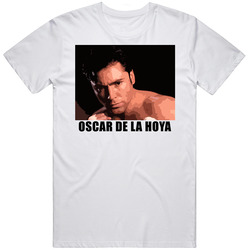 Oscar De La Hoya Boxing Unisex White T Shirt Oscar De La Hoya Boxing Unisex White T Shirt